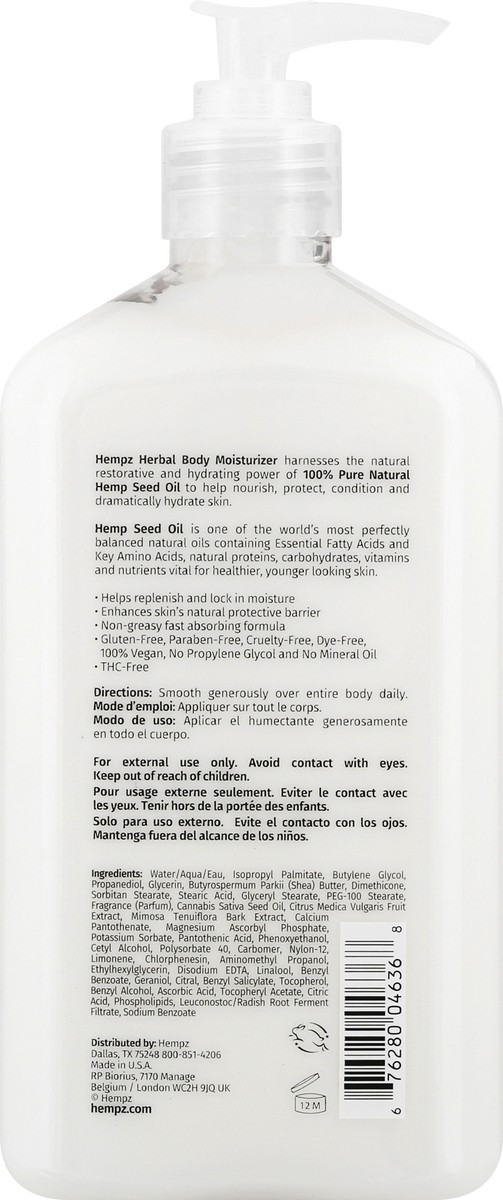 slide 10 of 12, Hempz Fresh Fusions Pink Citron & Mimosa Flower Body Moisturizer 17 oz, 17 oz