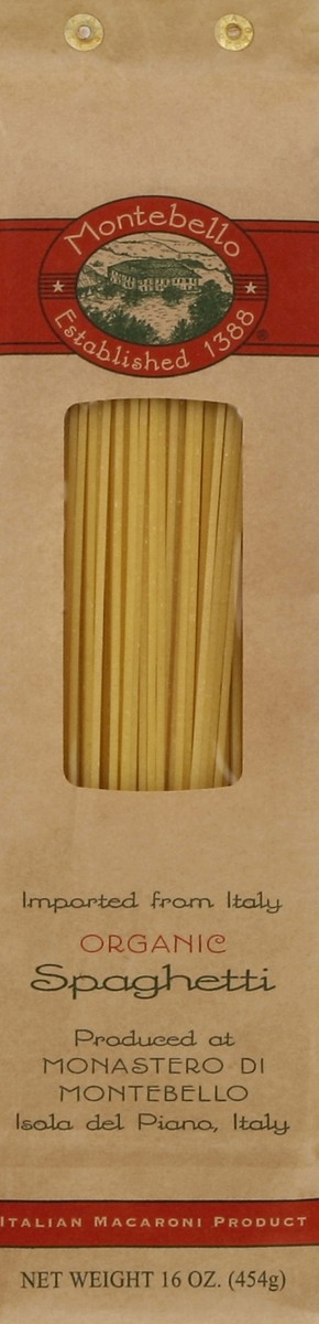 slide 1 of 1, Montebello Spaghetti 16 oz, 16 oz