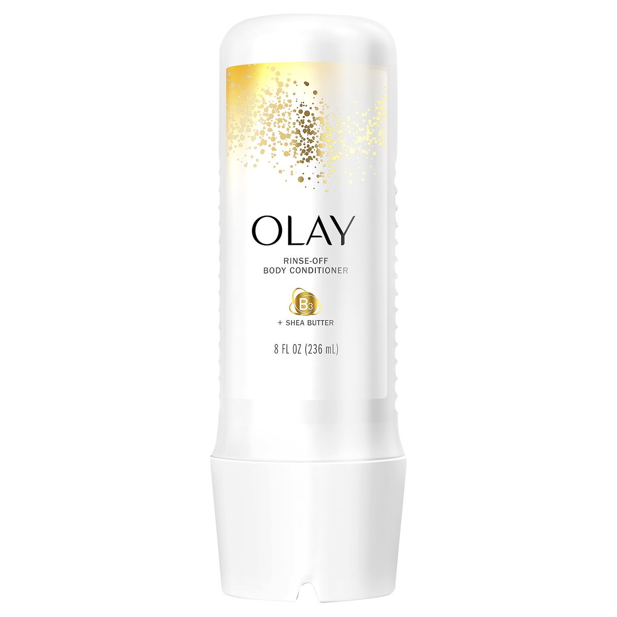 slide 1 of 4, Olay Rinse-off Body Conditioner with Shea Butter, 8 fl oz, 8 fl oz