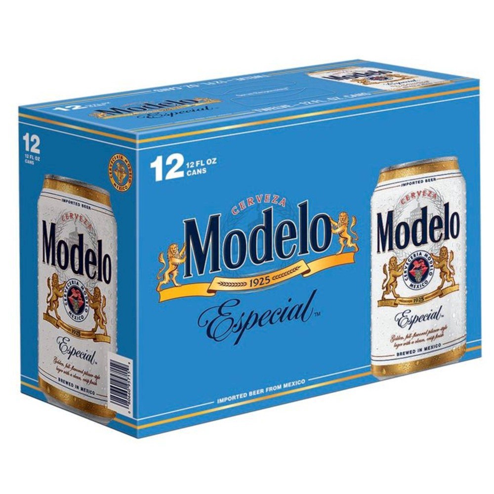 slide 3 of 43, Modelo Lager Beer - 12pk/12 fl oz Cans, 12 ct; 12 fl oz
