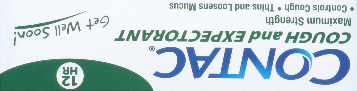 slide 13 of 15, Contac Max Strength Cough And Expectorant, 21 ct