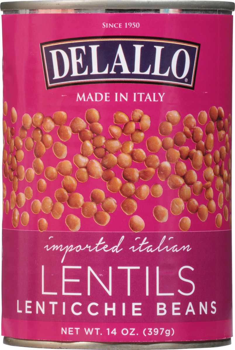 slide 9 of 14, DeLallo Imported Lentils Beans, 14 oz