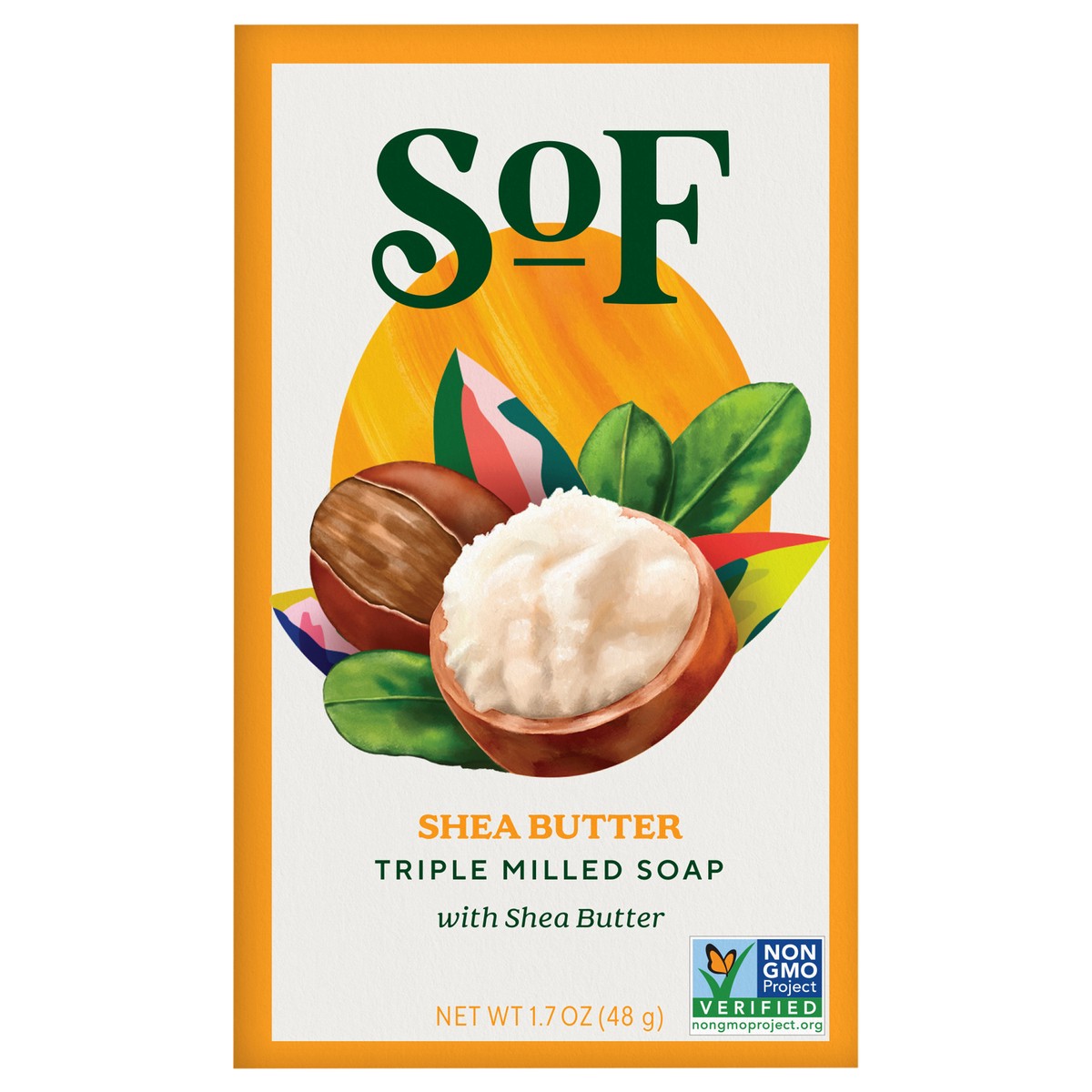 slide 6 of 12, South of France Bar Soap French Milled Shea Butter, 1 ct