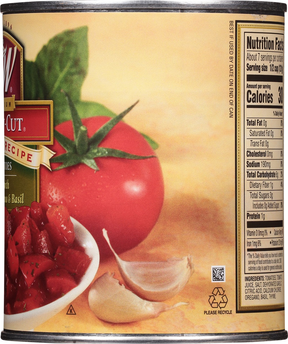 slide 8 of 9, S&W Italian Recipe Ready-Cut Tomatoes 28 oz, 28 oz