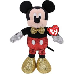 Mickey Mouse Sparkle Red Plush