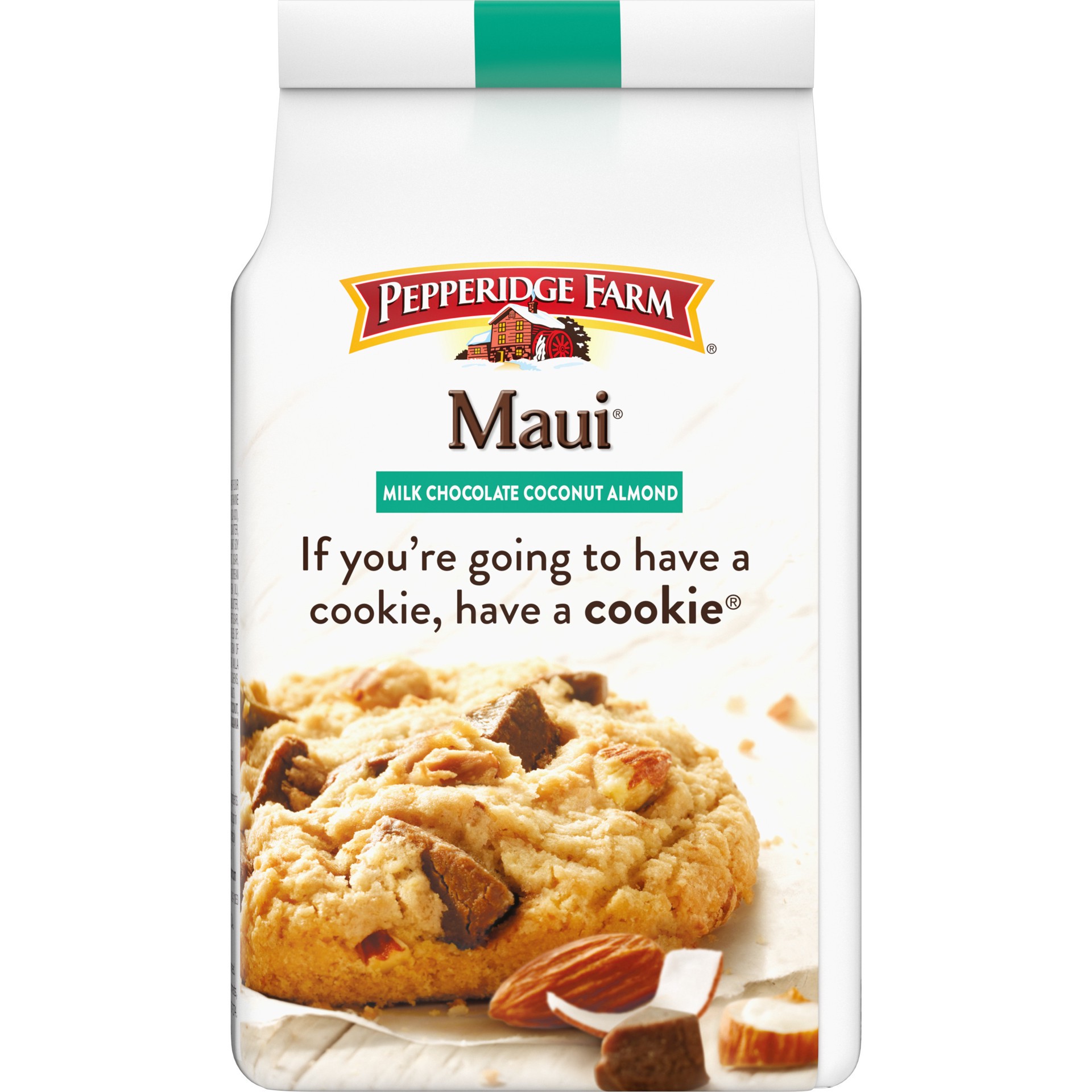 slide 4 of 5, Pepperidge Farm Maui Milk Chocolate Coconut Almond Cookies, 7.2 oz
