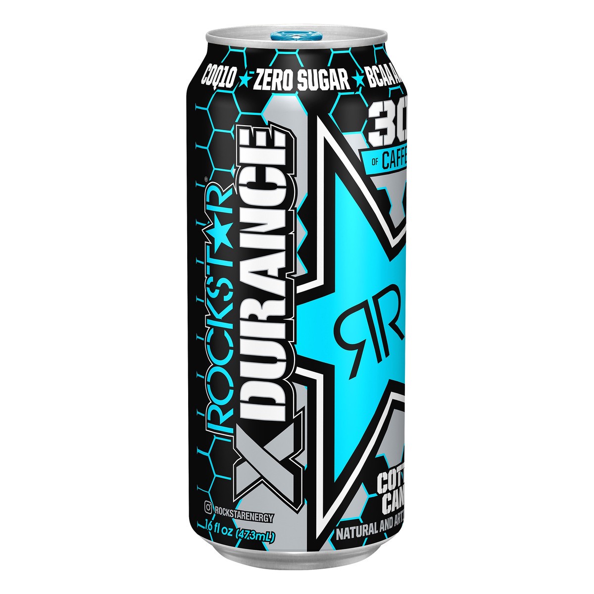 slide 5 of 5, Rockstar XDurance Energy Drink Cotton Candy Naturally & Artificially Flavored 16 Fl Oz Can, 16 oz