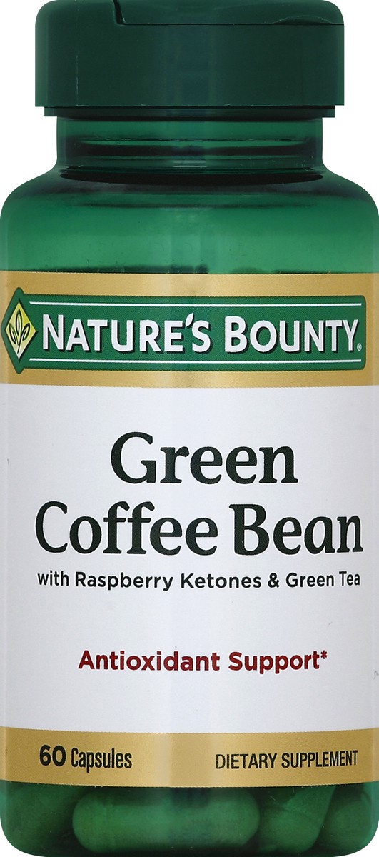 slide 3 of 4, Nature's Bounty Green Coffee Bean, Capsules, 60 ct