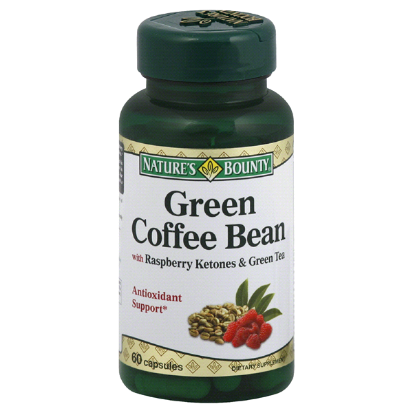 slide 1 of 4, Nature's Bounty Green Coffee Bean, Capsules, 60 ct