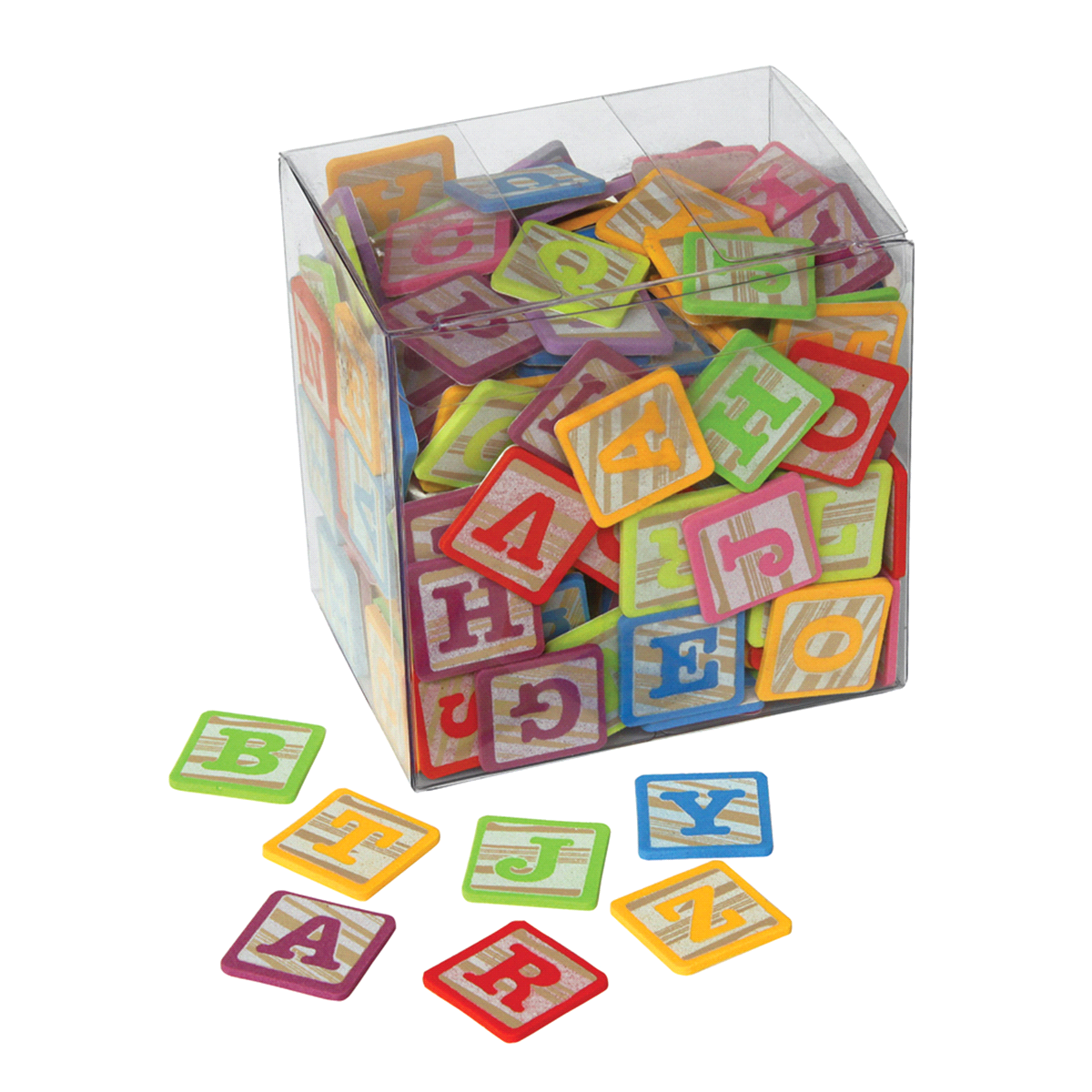 slide 1 of 1, Creativity Street WonderFoam Sticker Box, Alphabet Blocks, 1, 212 ct