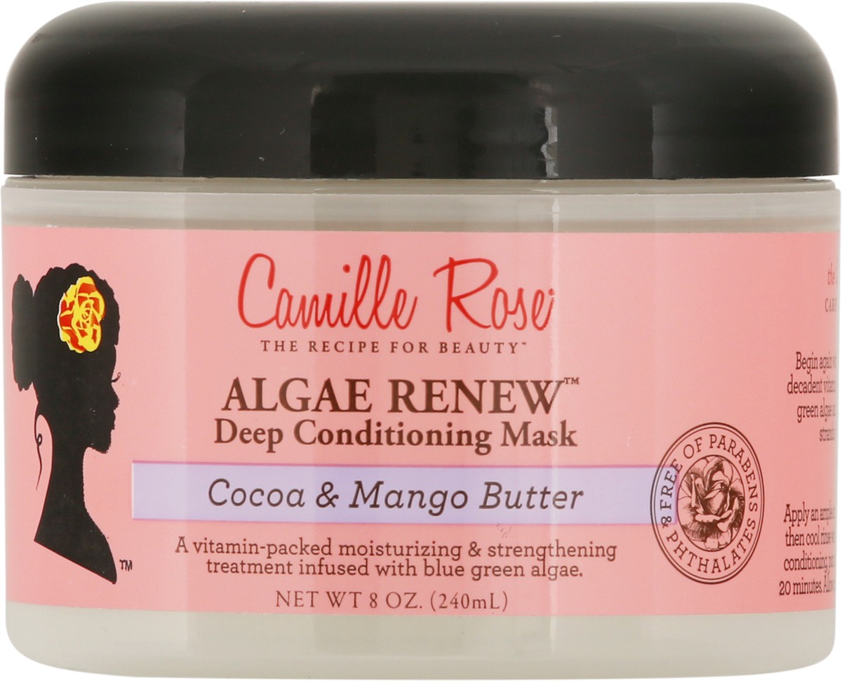 slide 6 of 11, Camille Rose Algae Renew Cocoa & Mango Butter Deep Conditioning Mask 8 oz, 8 oz