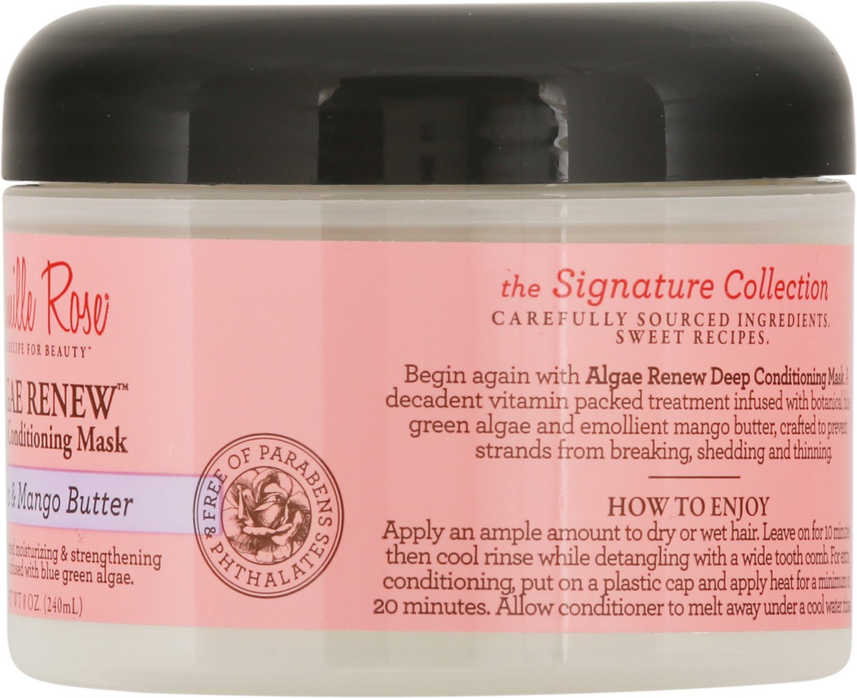 slide 10 of 11, Camille Rose Algae Renew Cocoa & Mango Butter Deep Conditioning Mask 8 oz, 8 oz
