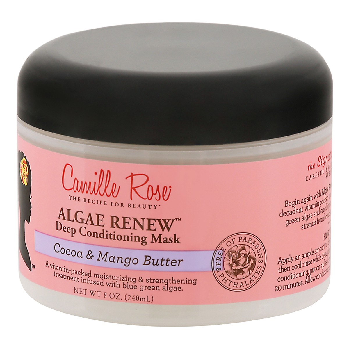slide 2 of 11, Camille Rose Algae Renew Cocoa & Mango Butter Deep Conditioning Mask 8 oz, 8 oz