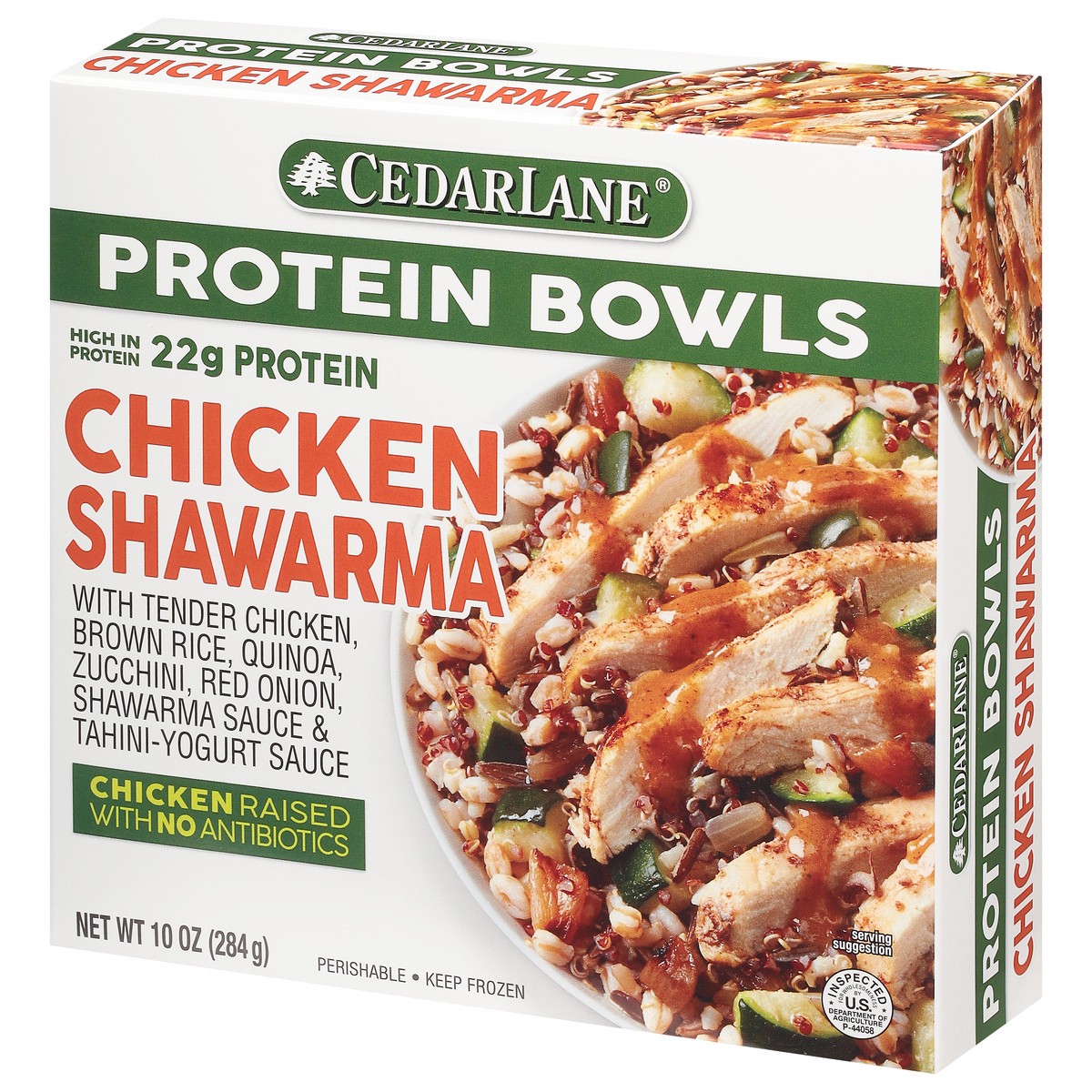 slide 6 of 11, Cedarlane Chicken Shawarma Protein Bowls 10 oz, 10 oz