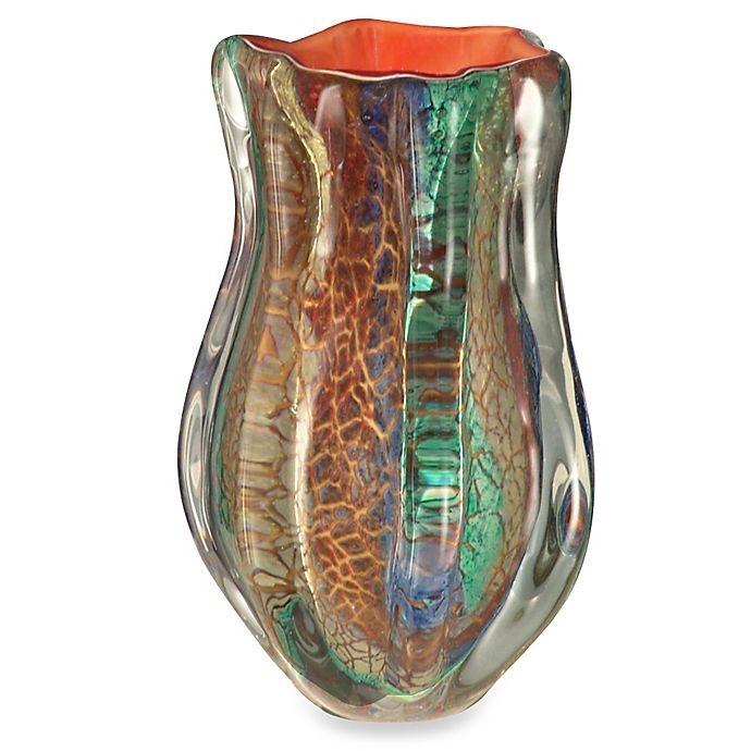 slide 1 of 1, Dale Tiffany Carnival Vase, 1 ct