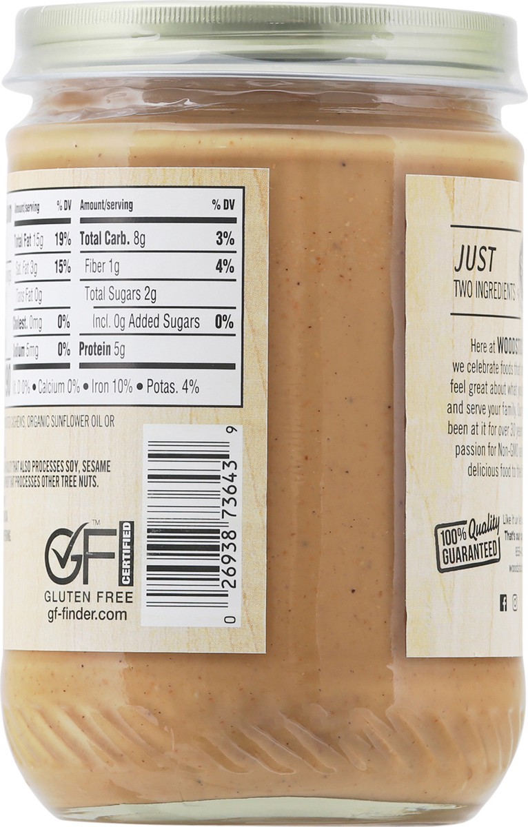 slide 9 of 9, Woodstock Smooth & Unsalted Cashew Butter 16 oz, 16 oz