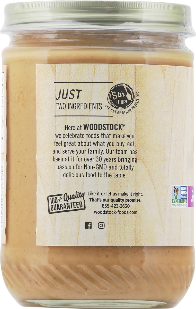 slide 3 of 9, Woodstock Smooth & Unsalted Cashew Butter 16 oz, 16 oz