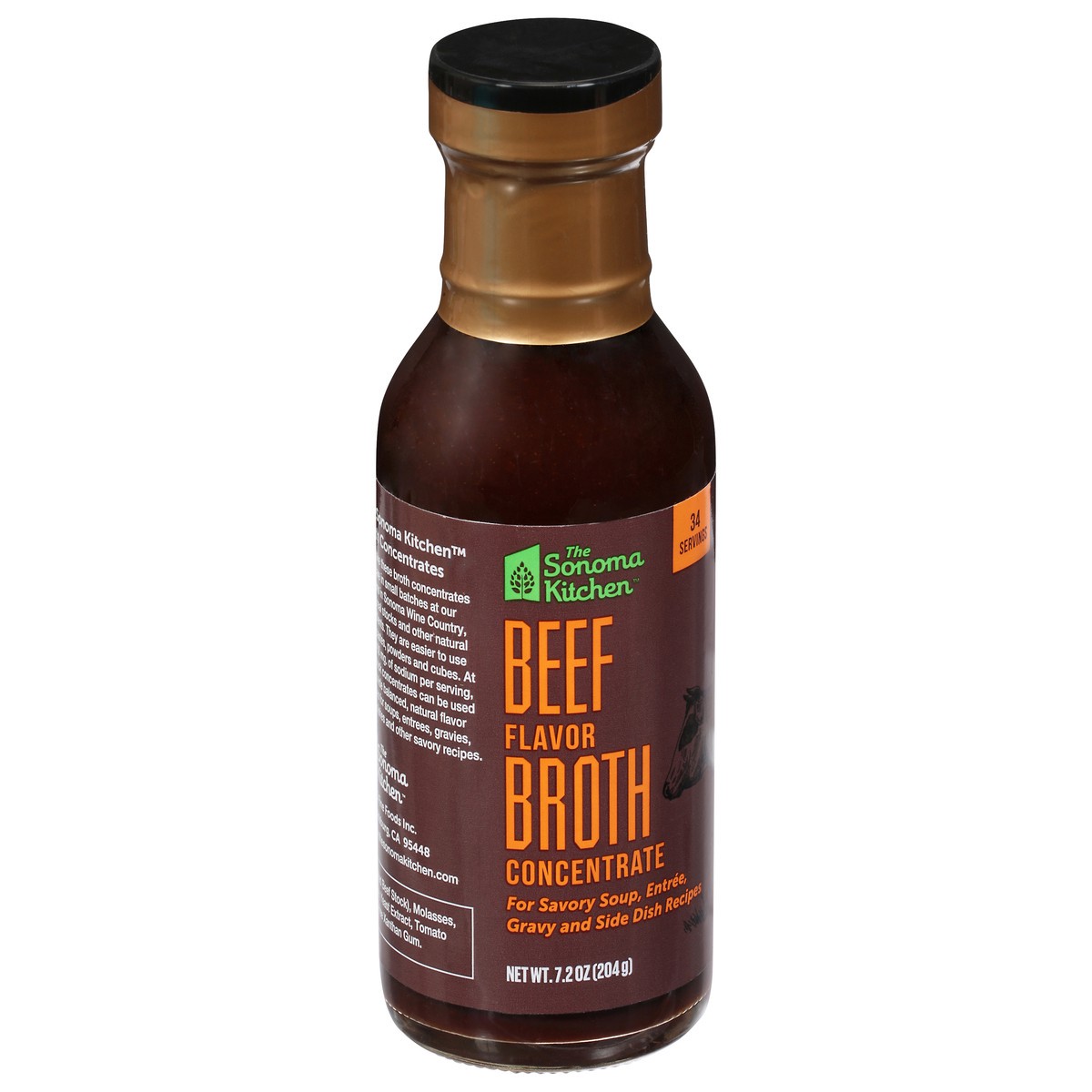 slide 2 of 9, The Sonoma Kitchen Concentrate Beef Flavor Broth 7.2 oz, 7.2 oz