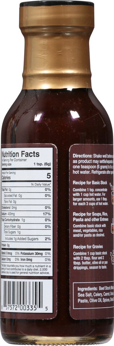 slide 5 of 9, The Sonoma Kitchen Concentrate Beef Flavor Broth 7.2 oz, 7.2 oz