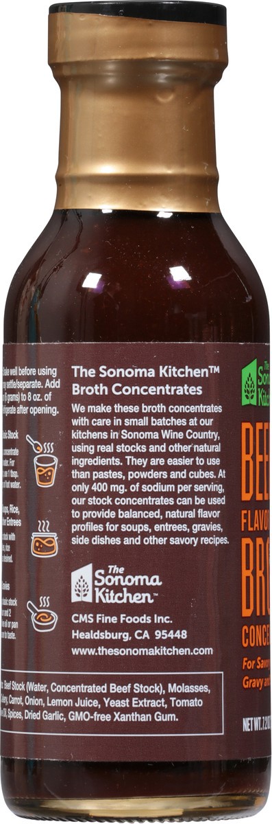 slide 7 of 9, The Sonoma Kitchen Concentrate Beef Flavor Broth 7.2 oz, 7.2 oz