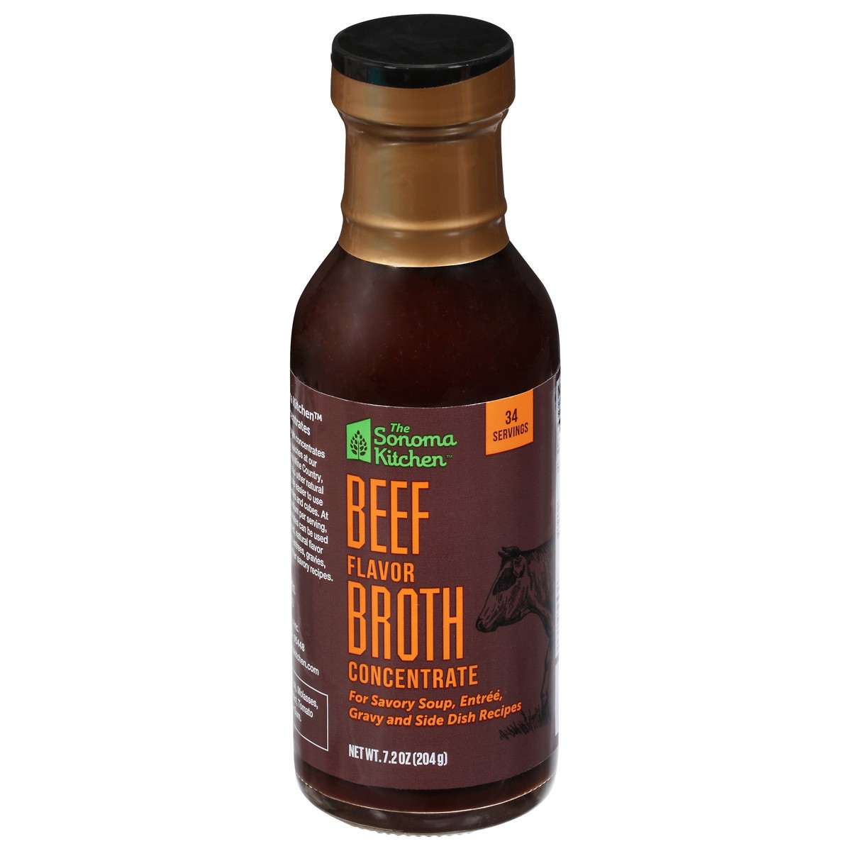 slide 1 of 9, The Sonoma Kitchen Concentrate Beef Flavor Broth 7.2 oz, 7.2 oz