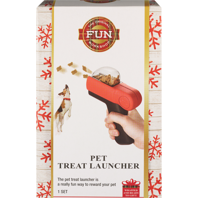 slide 1 of 1, SAMSONICO Pet Treat Launcher, 1 ct