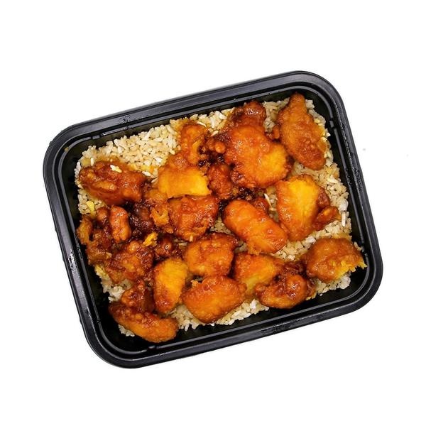 slide 1 of 1, Hy-Vee Heat & Eat Sweet Orange Chicken, 20 oz