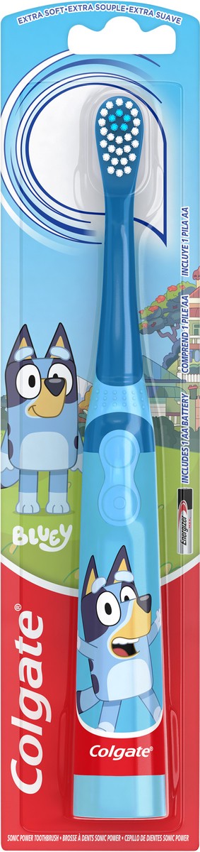 slide 3 of 6, Colgate Kids Bluey Powered Vibrating Toothbrush, 1 ct