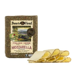 Boarshead Boar's Head Italian Style Herb Coated Mozzarella Cheese