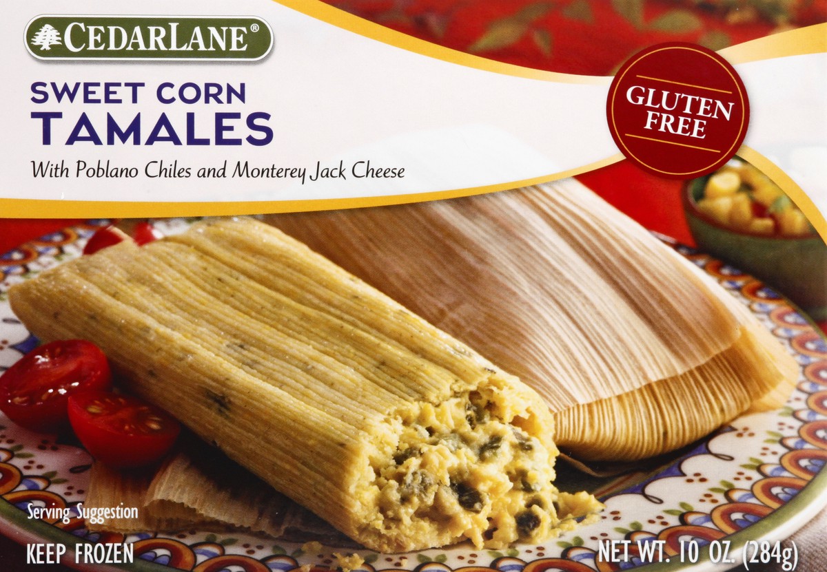 slide 9 of 13, Cedarlane Gluten Free Sweet Corn Tamales 10 oz, 10 oz