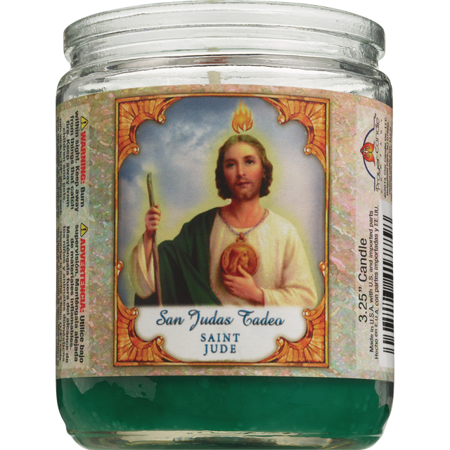 slide 1 of 1, St. Jude Candle, 4 oz