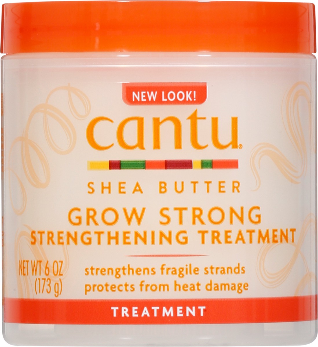 slide 5 of 9, Cantu Shea Butter Grow Strong Treatment, 6.1 oz