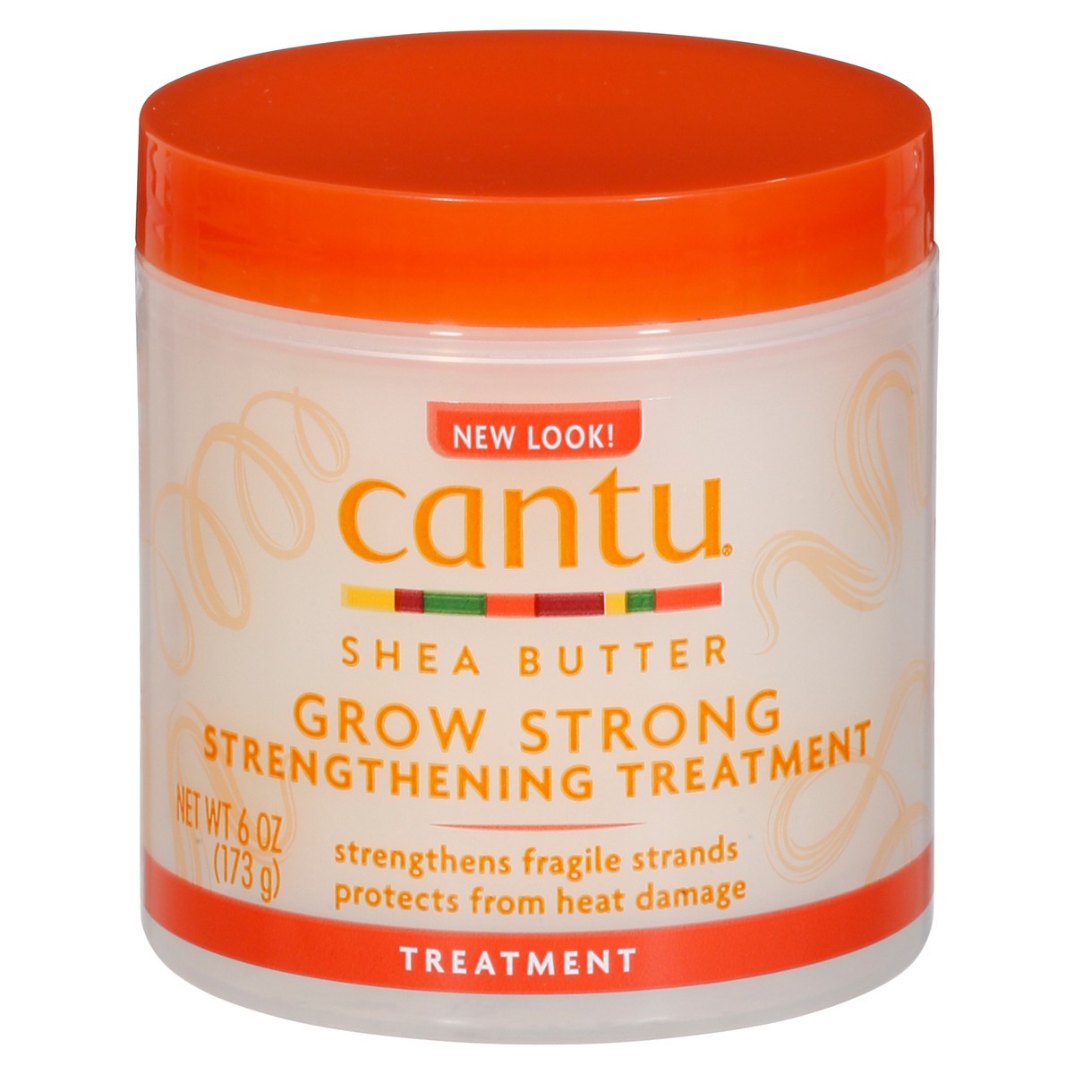 slide 1 of 9, Cantu Shea Butter Grow Strong Treatment, 6.1 oz