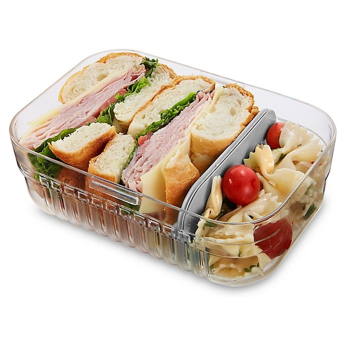 slide 11 of 11, PackIt Mod Lunch Bento Box - Grey, 1 ct