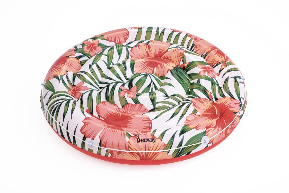 slide 2 of 2, Bestway H2O Go! Peaceful Palms Island Round Float, 1 ct