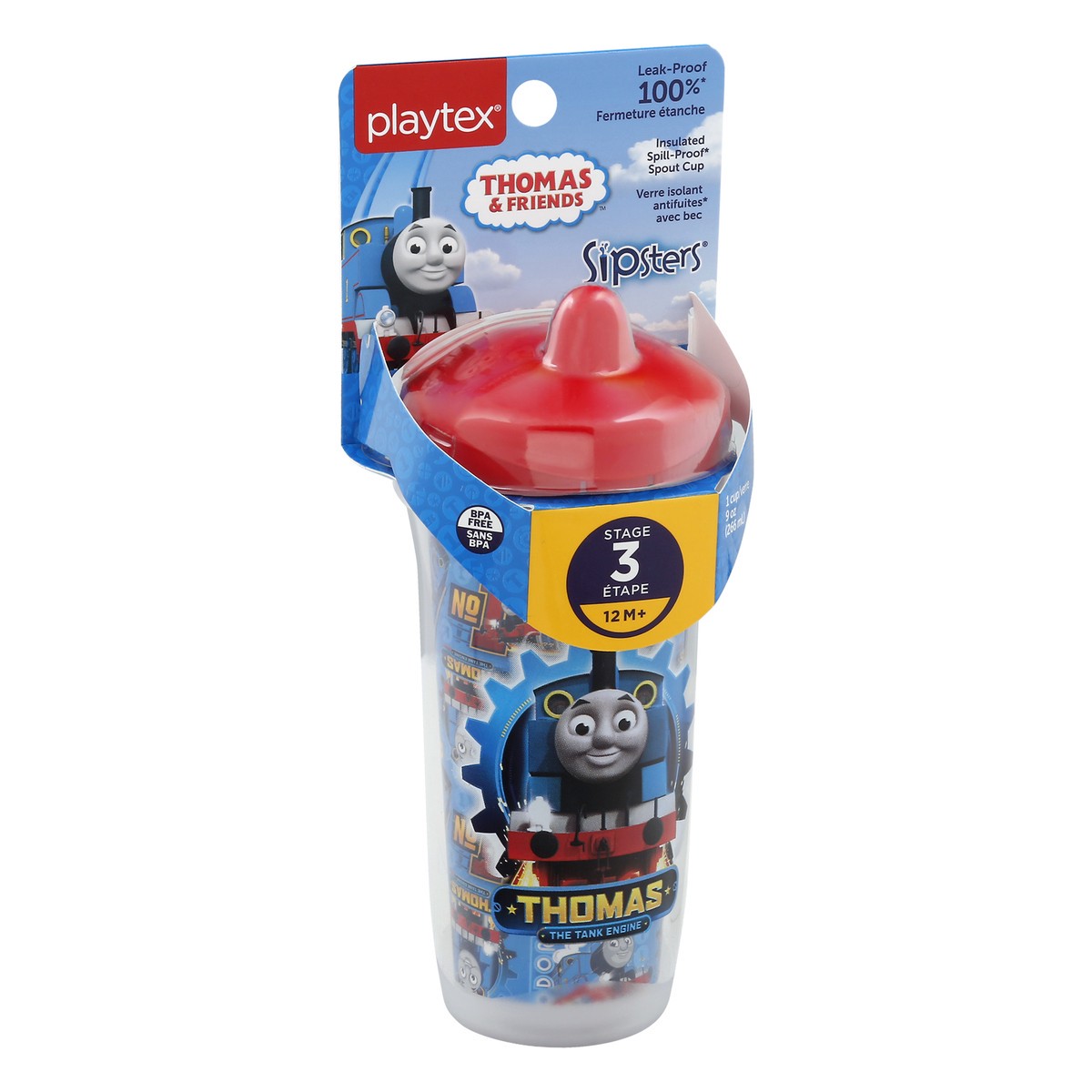 slide 2 of 9, Playtex Insulated Spout Cup Thomas & Friends, 1 ct