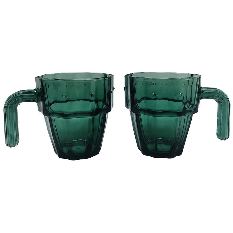 slide 1 of 1, Modern Expressions Glass Mug Set, 2 ct