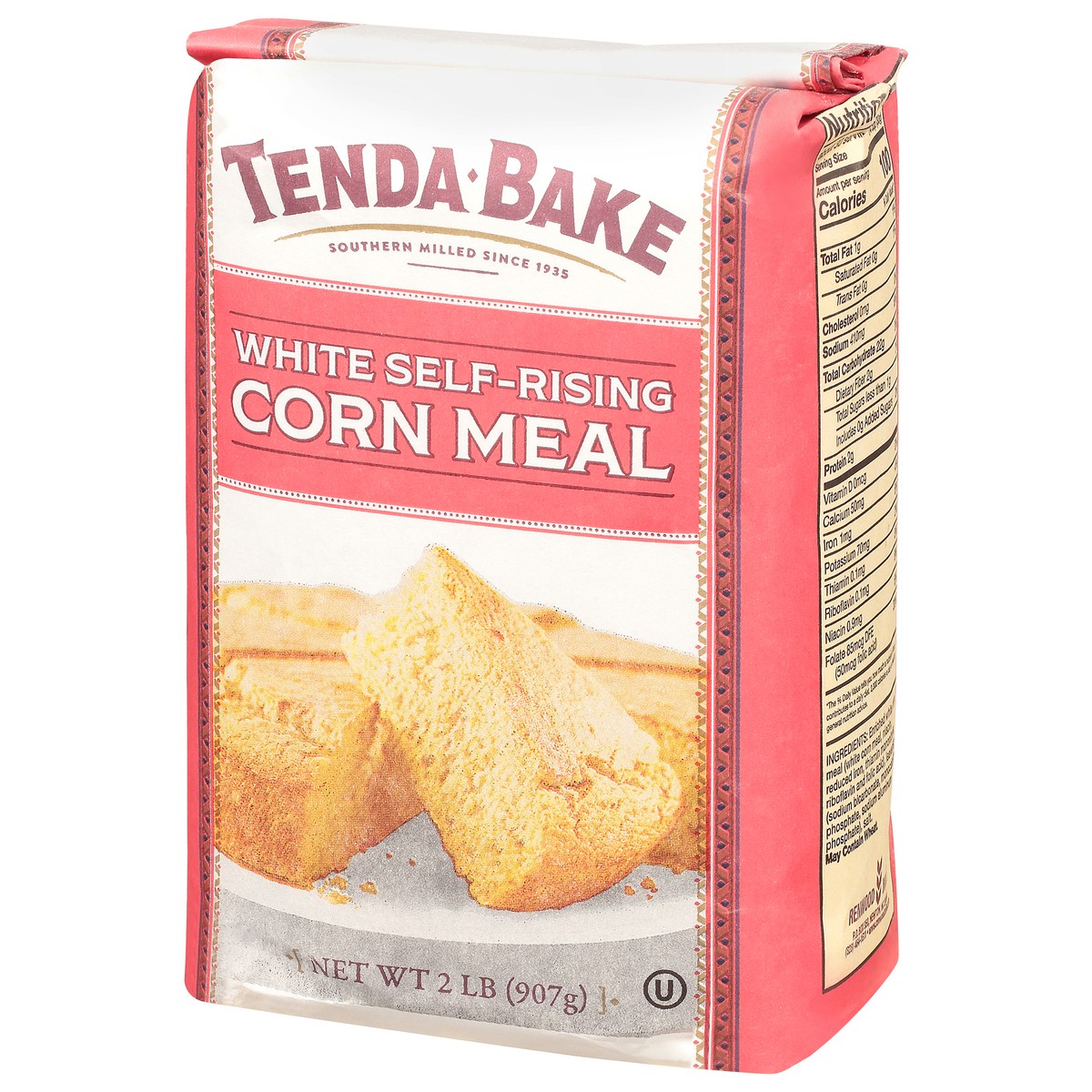 slide 8 of 12, Tenda-Bake White Self-Rising Corn Meal 2 lb Bag, 2 lb