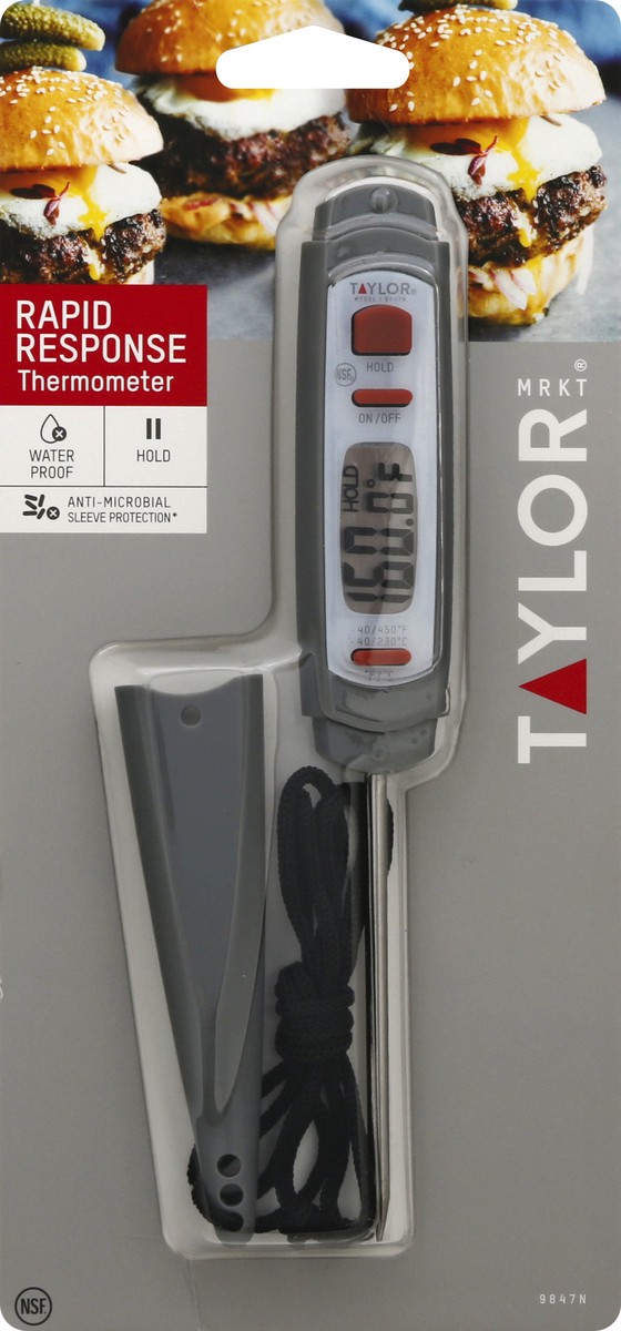 slide 1 of 9, Taylor® rapid response thermometer, 1 ct