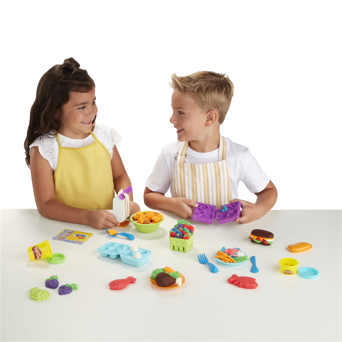 slide 5 of 8, Hasbro Play-Doh Kitchen Creations Grocery Goodies Set, 21 ct