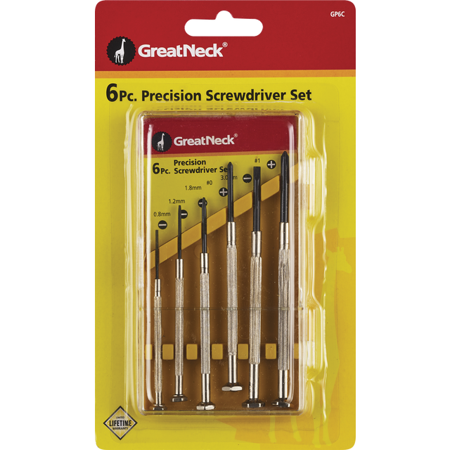 slide 1 of 1, NON BRAND Perftool Precision Screwdriver Set, 6 ct