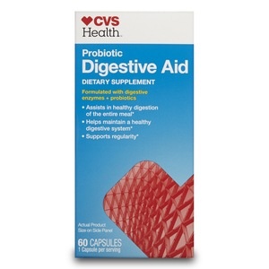 slide 1 of 1, CVS Health Digestive Aid Capsules, 60 ct