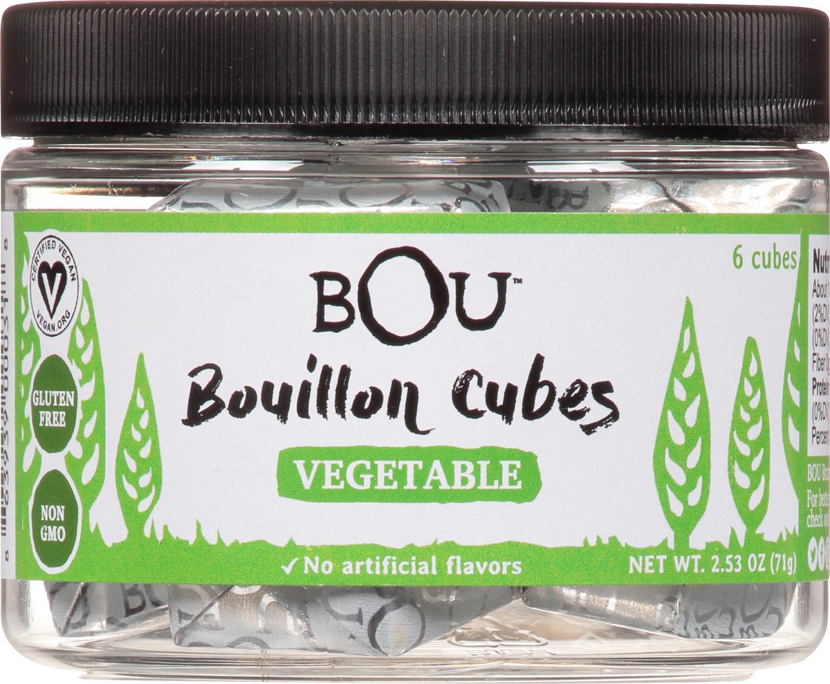 slide 6 of 9, BOU Vegetable BOUillon Cubes 6 ea, 6 ct