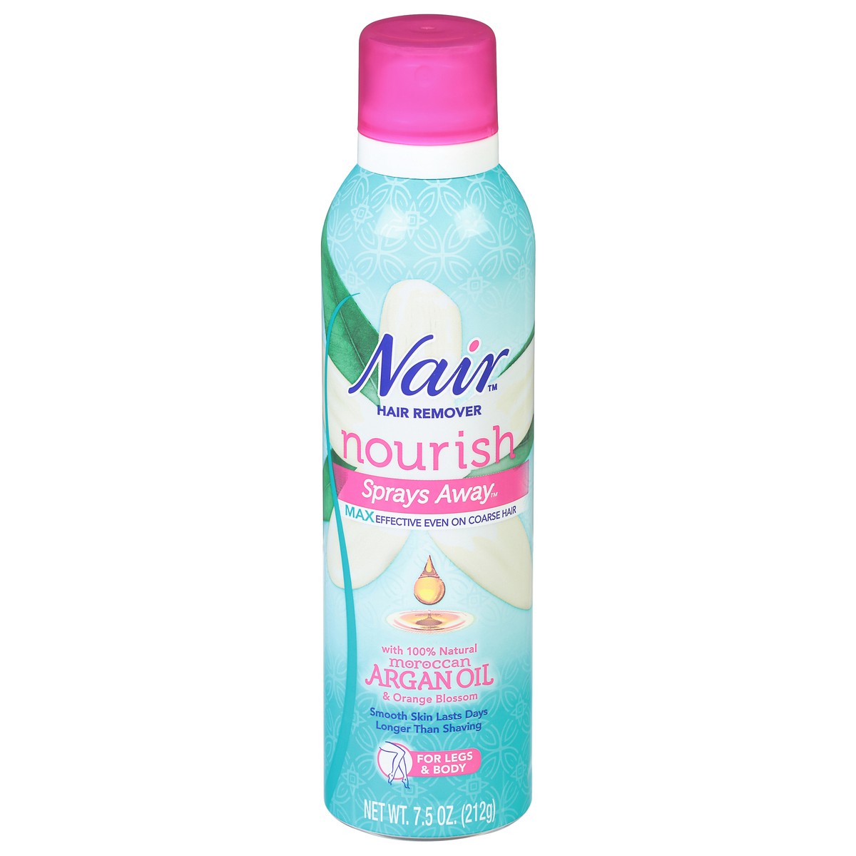 slide 1 of 5, Nair Sprays Away Nourish Moroccan Argan Oil Hair Remover 7.5 oz, 7.5 oz