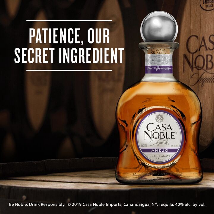 slide 2 of 5, Casa Noble Anejo Tequila, 375 mL Bottle, 80 Proof, 12.68 fl oz