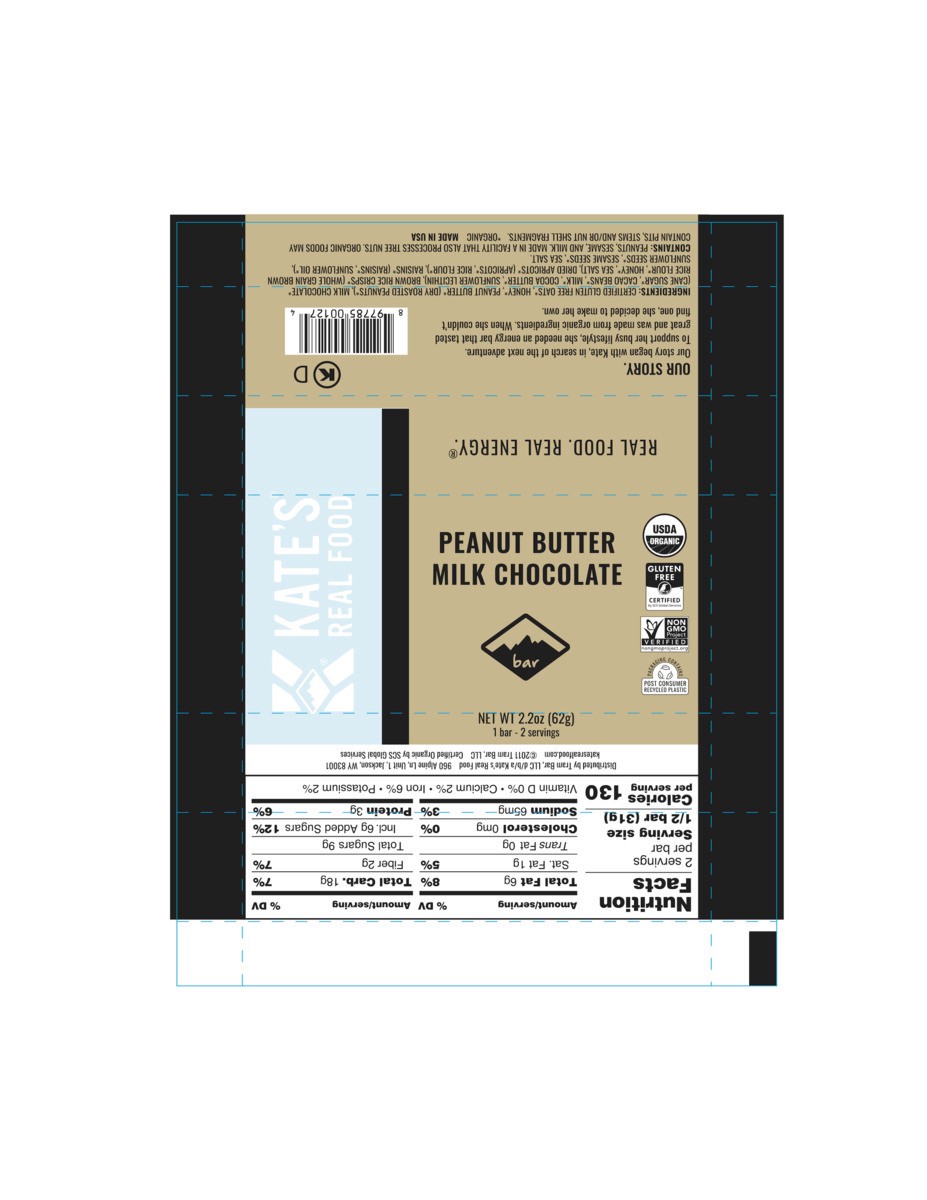 slide 3 of 8, Kate's Real Food Peanut Butter Milk Chocolate - 2.2 oz, 2.2 oz