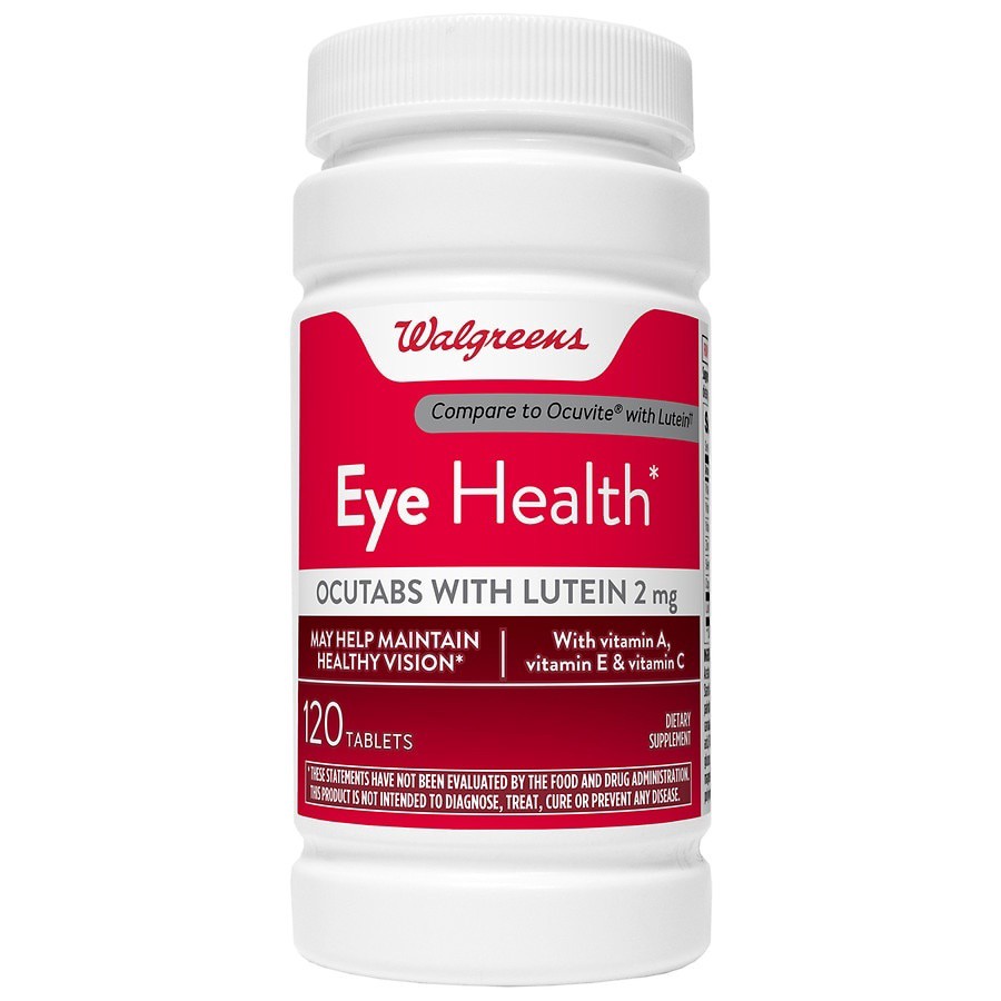 slide 1 of 5, Walgreens Eye Health Lutein Ocutabs Tablets, 120 ct