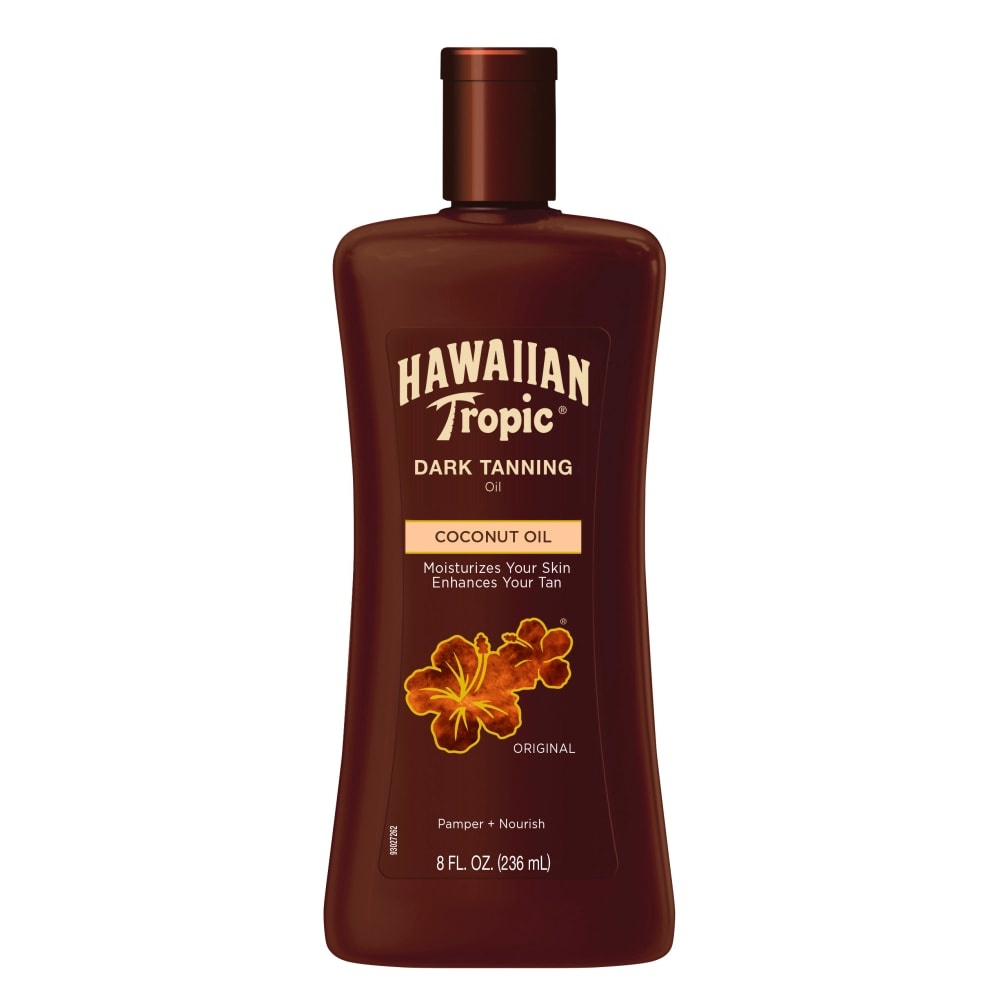 slide 1 of 1, Hawaiian Tropic Dark Tanning Oil, 8 fl oz