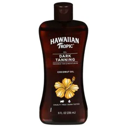 Hawaiian Tropic Dark Tanning Oil - 8 Ounces