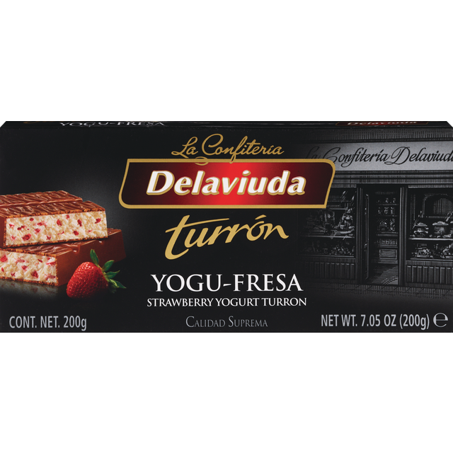 slide 1 of 1, Delaviuda Delav Strawberry Yogurt - 7.05 oz, 7.05 oz